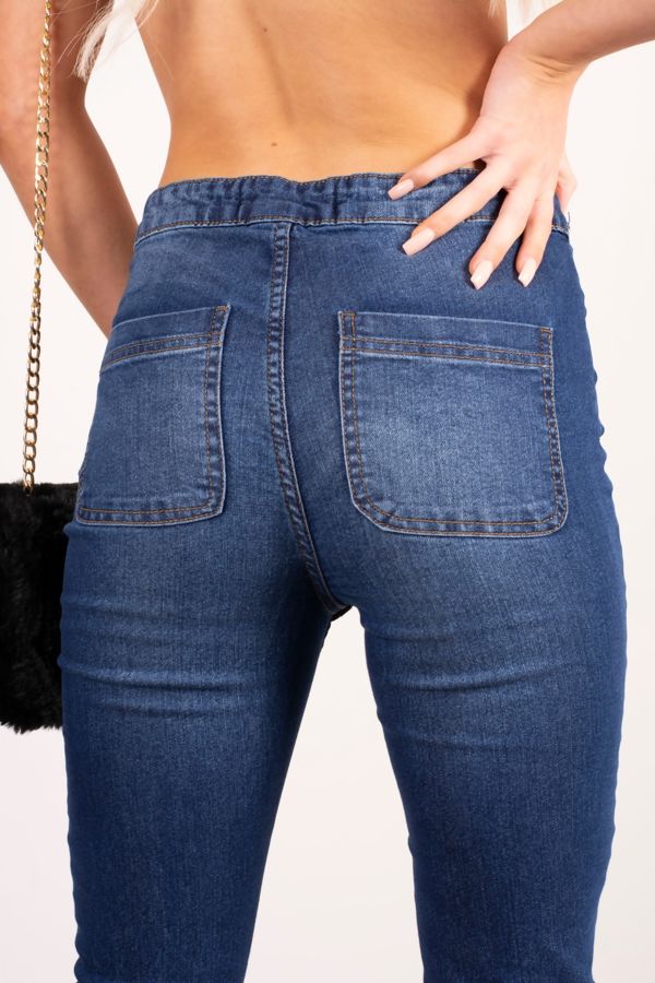 High Rise Super Stretch Jeans - Boutique-tastic