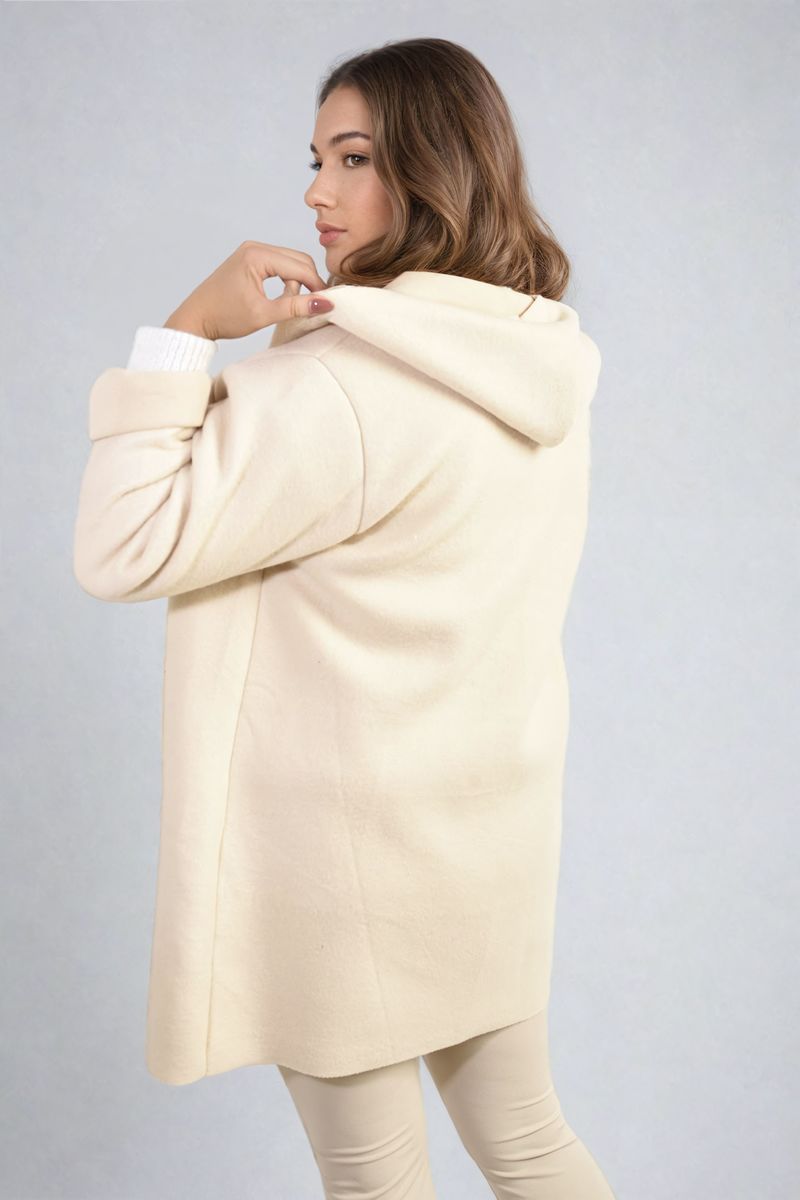 Alma Open Front Folded Sleeve Jacket with Pockets - 5 colours