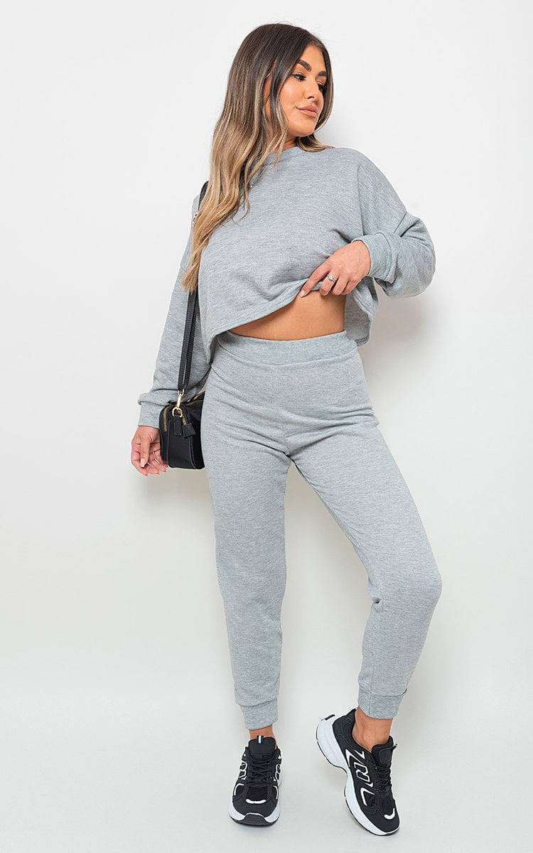 Amanda Sweatshirt And Jogger Loungewear Co-ord Set - 2 colours