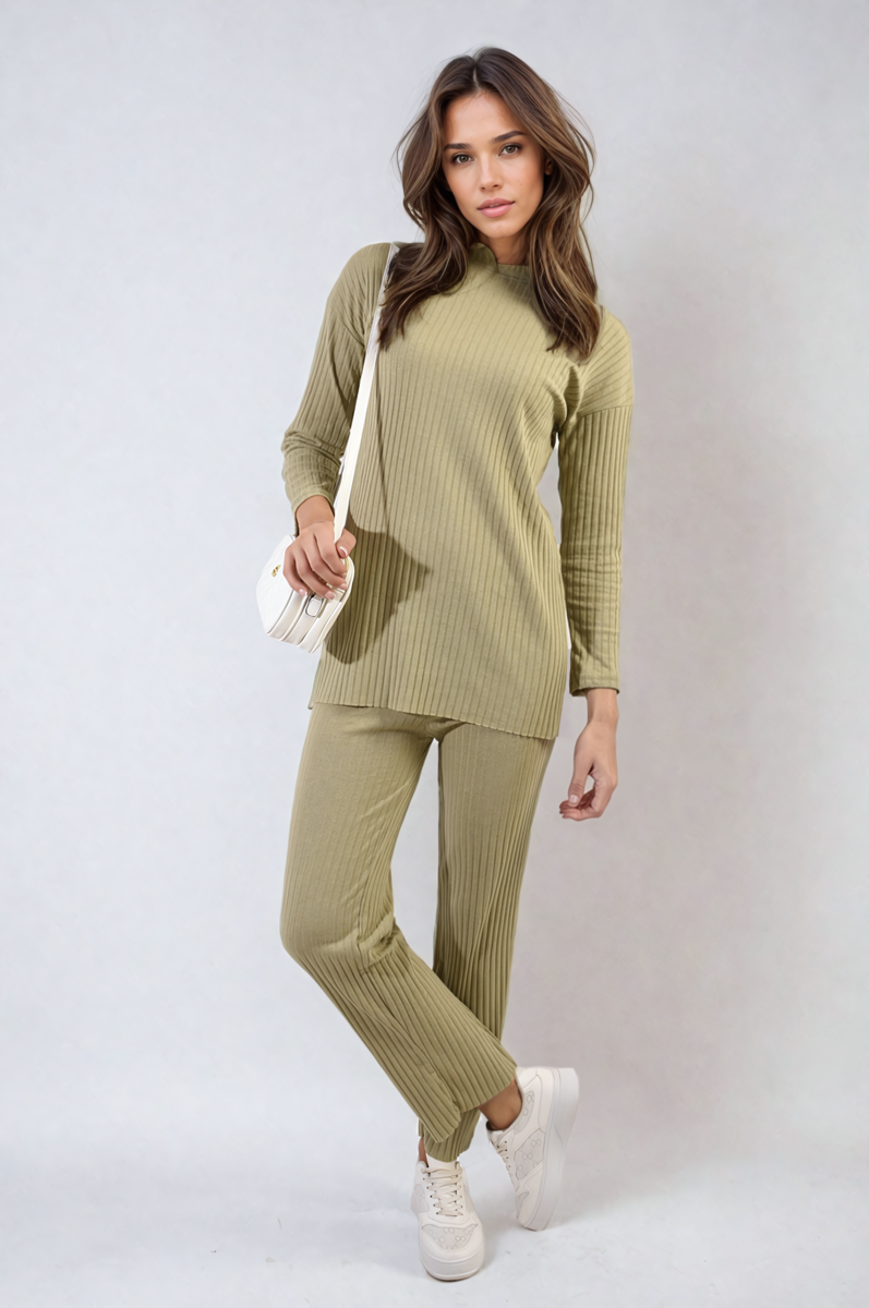 Annalise Knitted Top and Trouser Co-ord Set - 6 colours