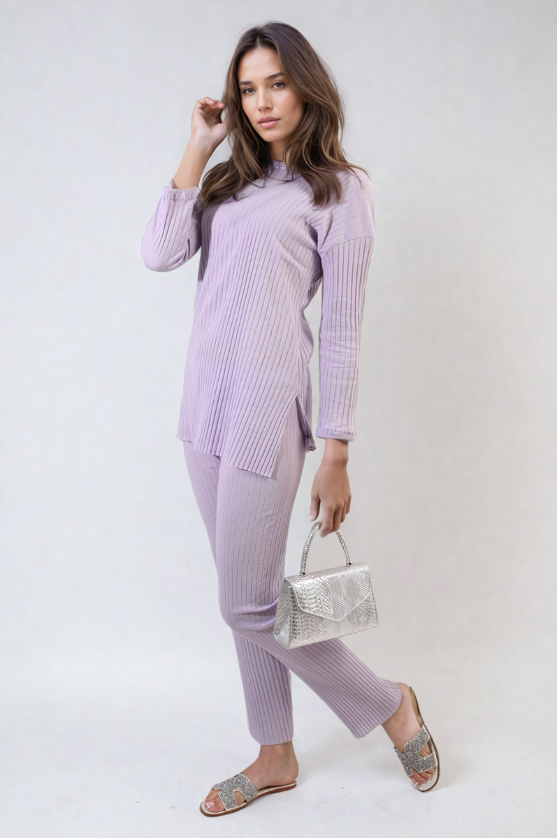 Annalise Knitted Top and Trouser Co-ord Set - 6 colours