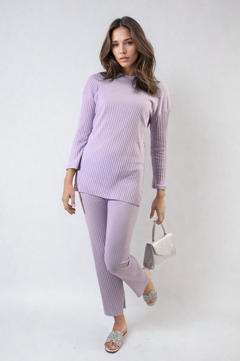 Annalise Knitted Top and Trouser Co-ord Set - 6 colours