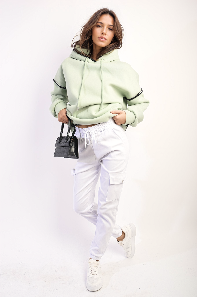 Janelle Drawstring Waist Cargo Joggers - 5 colours