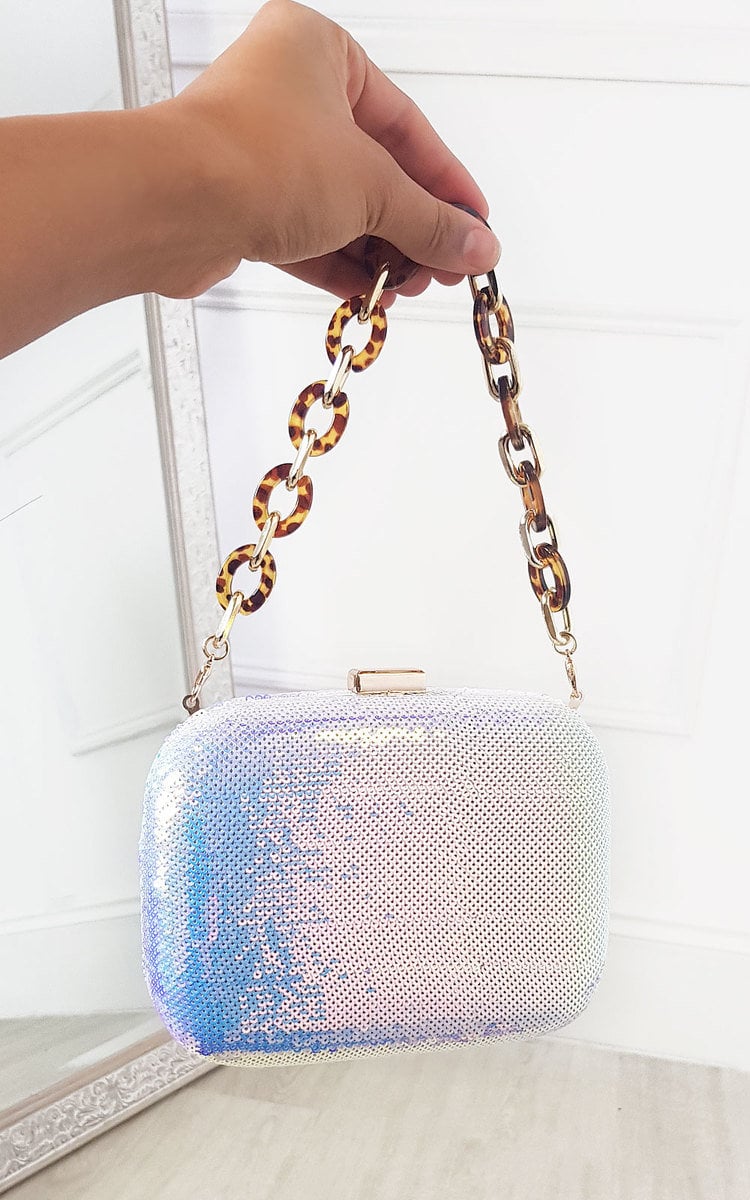 Connie Sequin Embellished Handbag - 2 colours