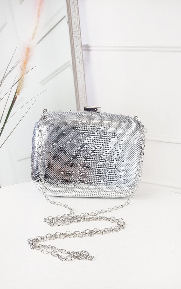 Connie Sequin Embellished Handbag - 2 colours