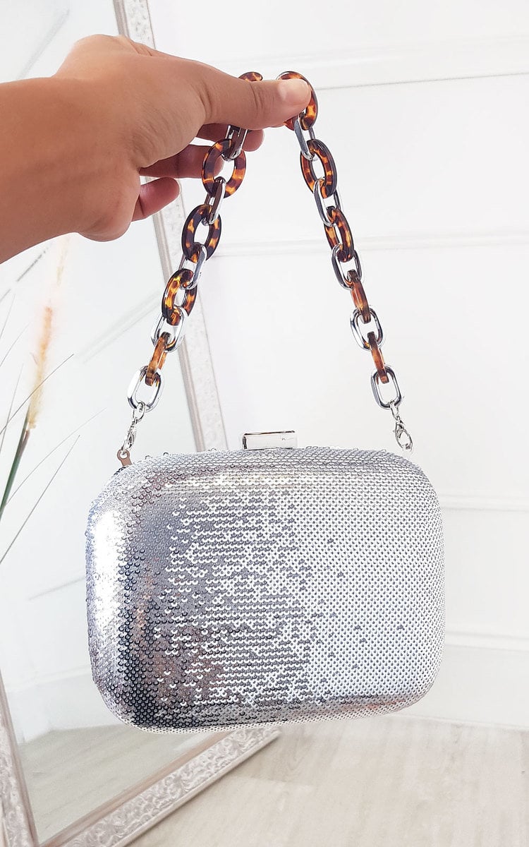 Connie Sequin Embellished Handbag - 2 colours