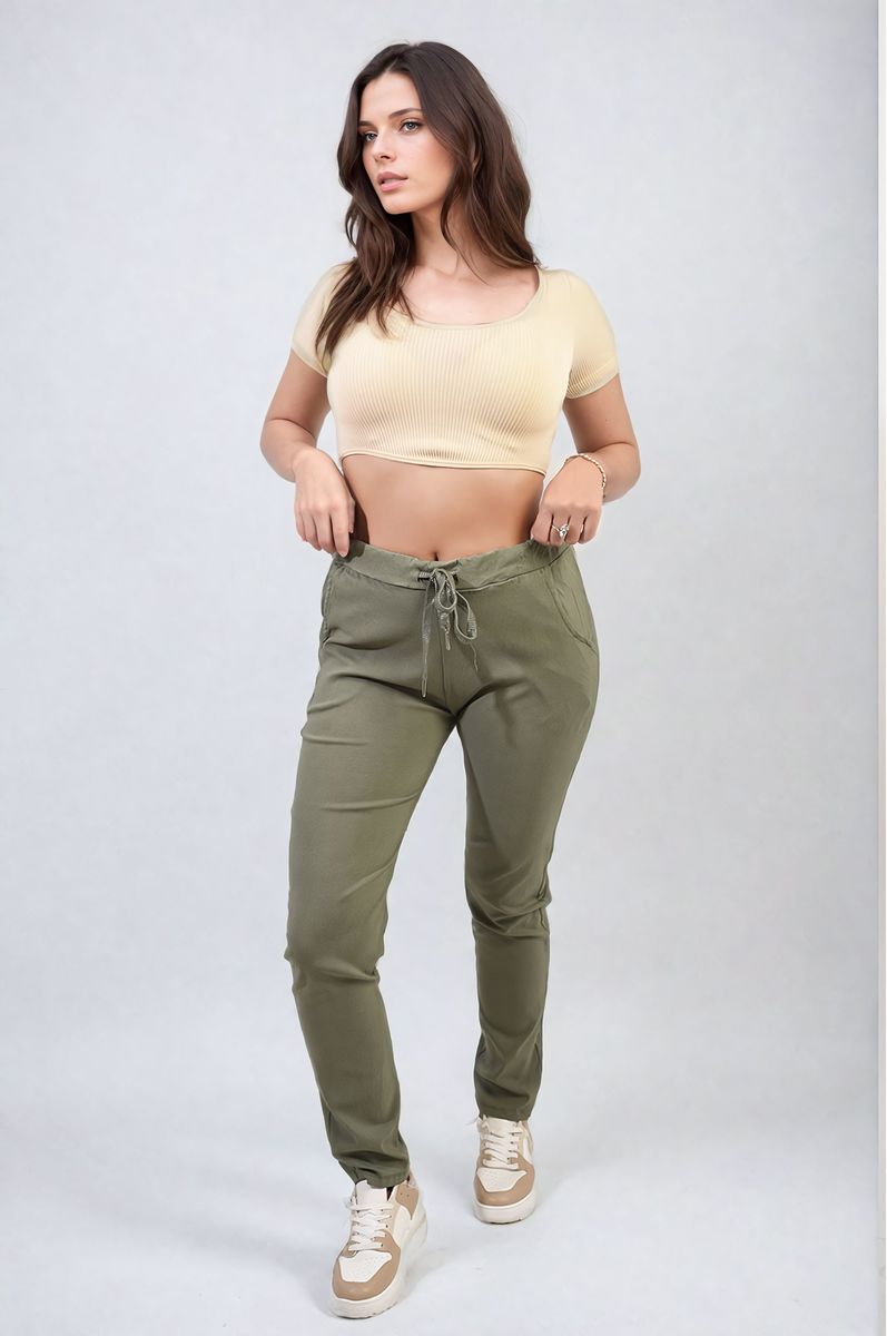 Delilah Casual Drawstring Trousers - 7 colours