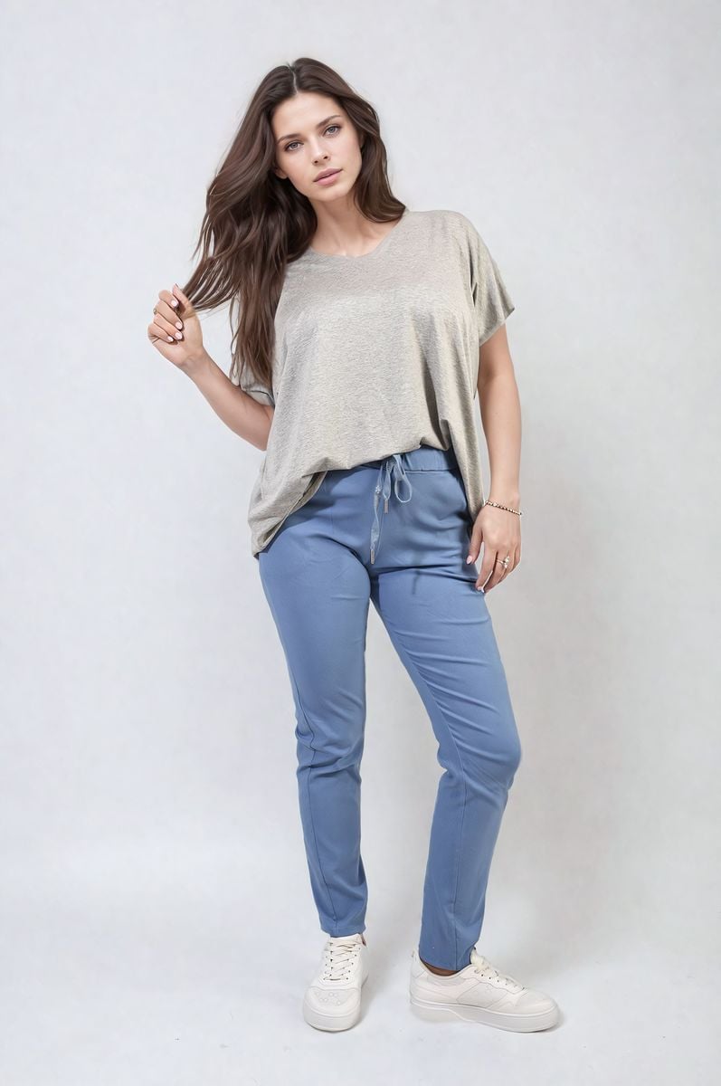 Delilah Casual Drawstring Trousers - 7 colours