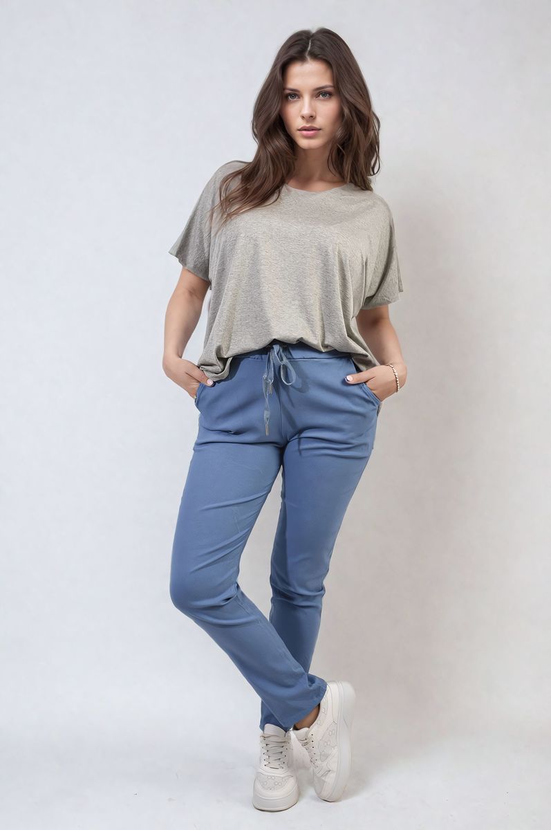 Delilah Casual Drawstring Trousers - 7 colours