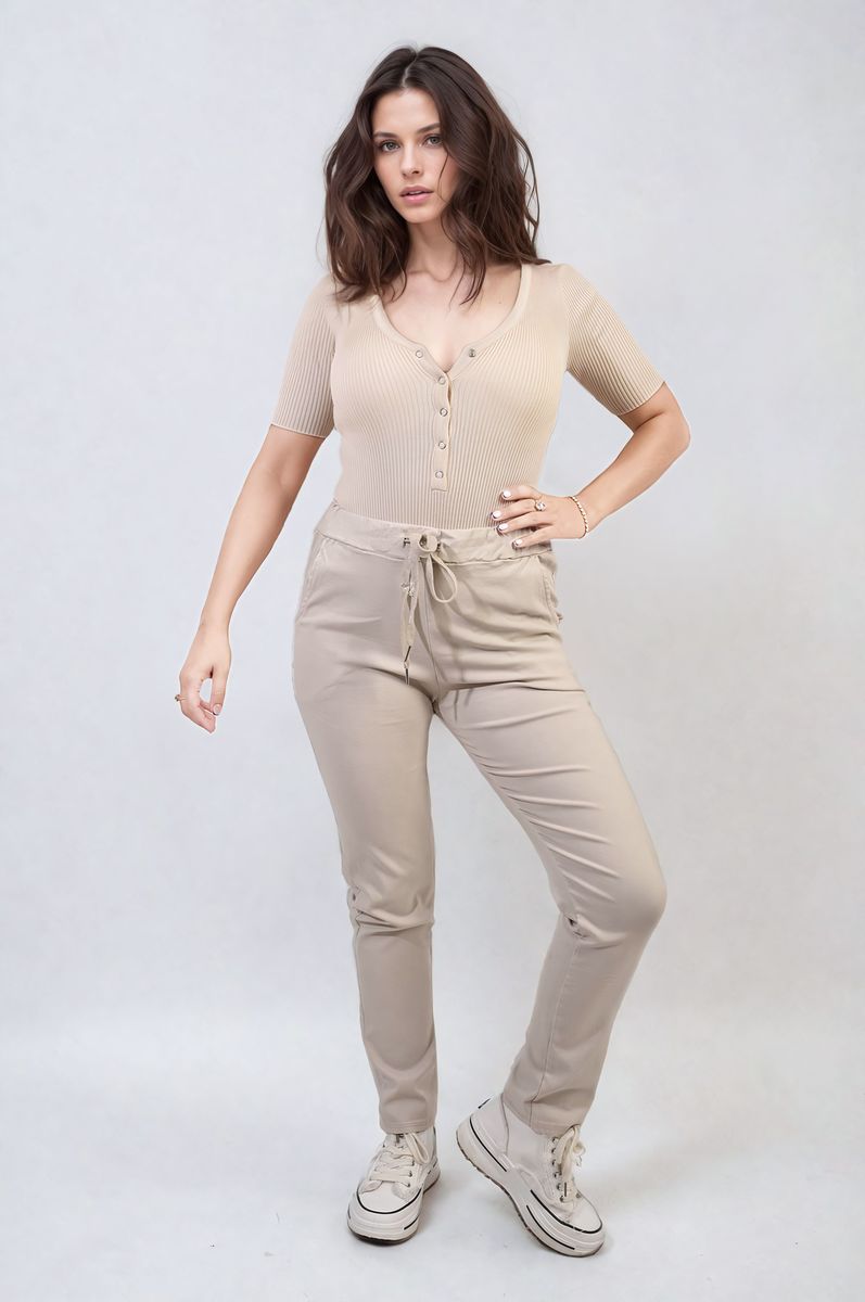 Delilah Casual Drawstring Trousers - 7 colours