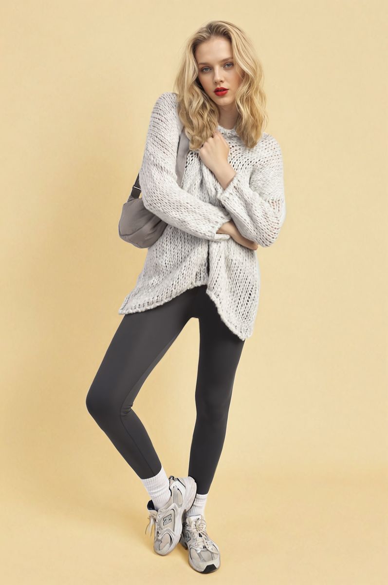 Hazel Chunky Long Sleeve Knitted Cardigan - 4 colours