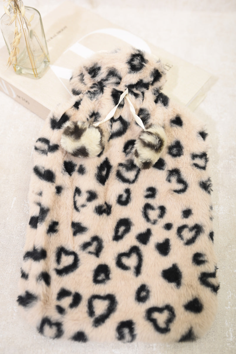 Ivy Faux Fur Hot Water Bottle - 9 colours