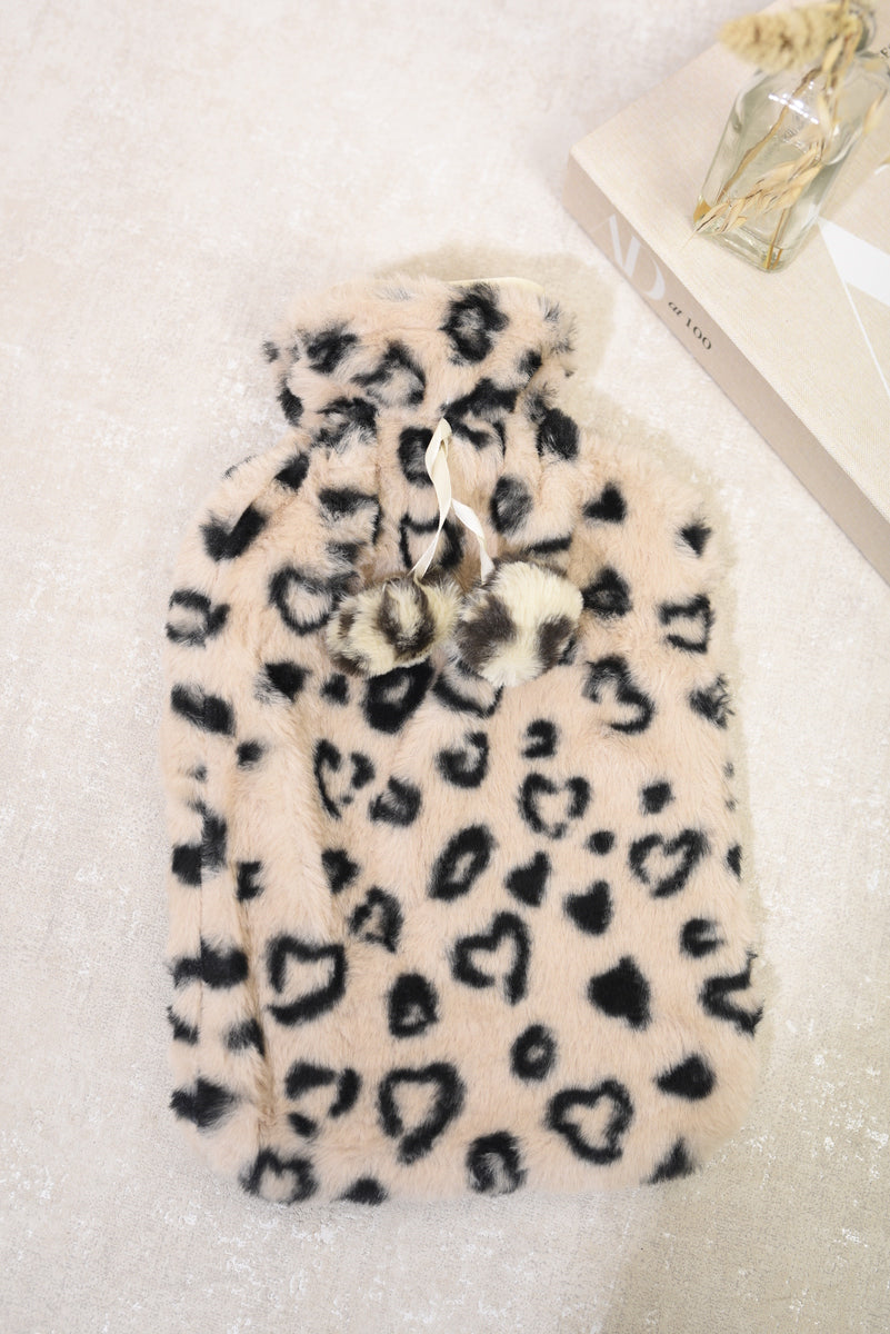 Ivy Faux Fur Hot Water Bottle - 9 colours