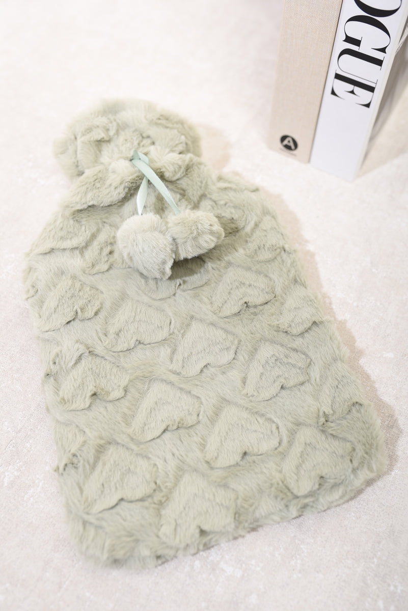 Ivy Faux Fur Hot Water Bottle - 9 colours