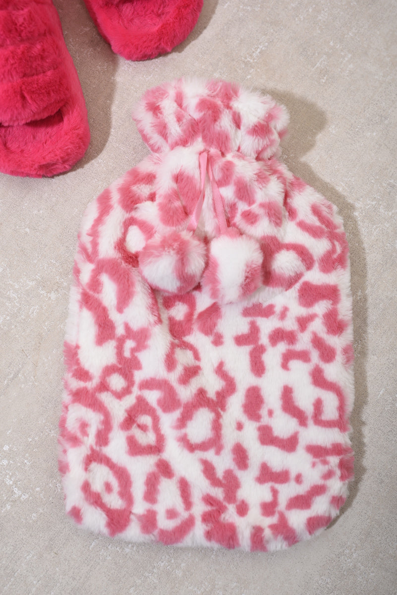 Ivy Faux Fur Hot Water Bottle - 9 colours