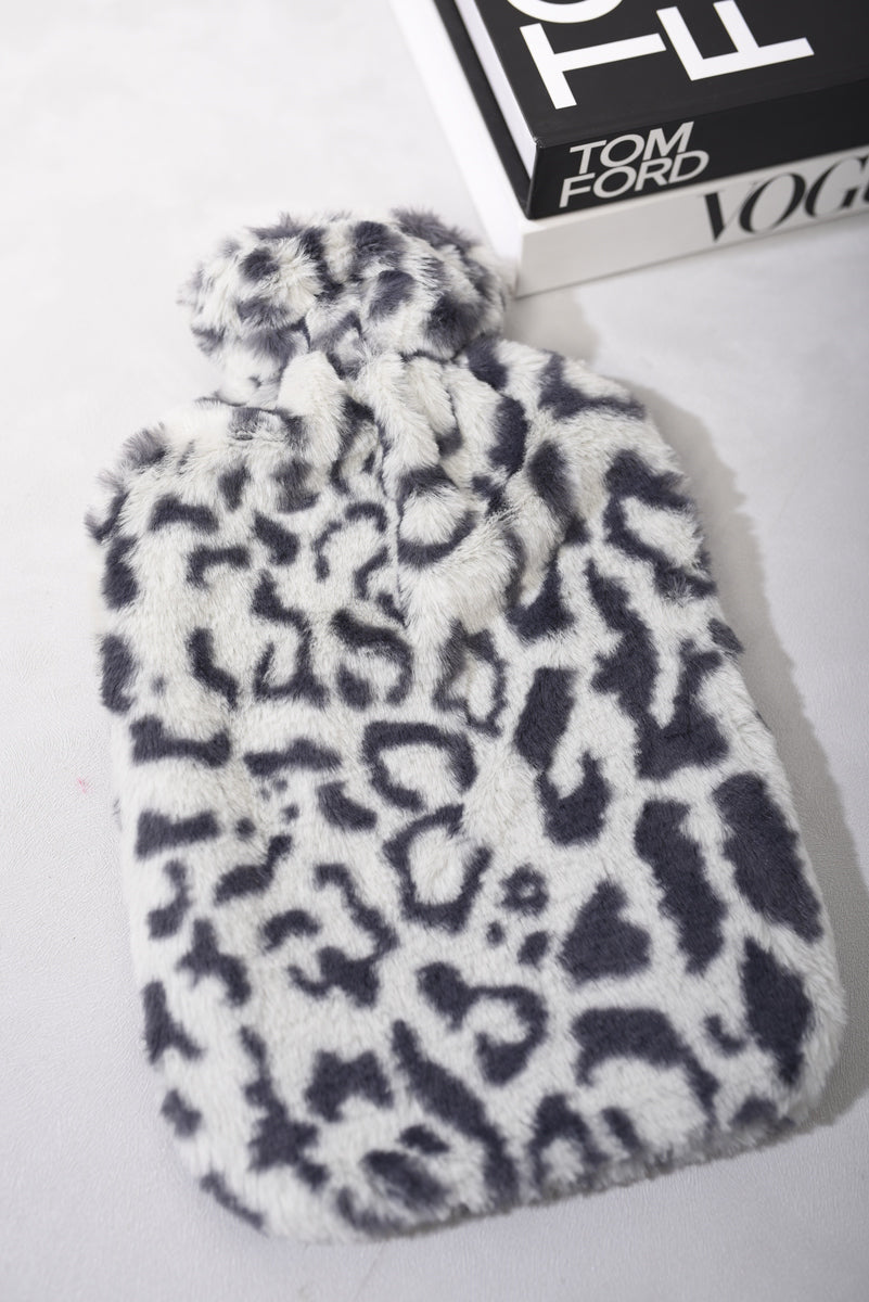 Ivy Faux Fur Hot Water Bottle - 9 colours