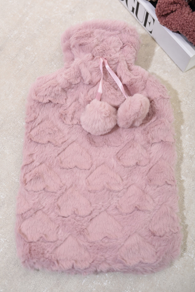 Ivy Faux Fur Hot Water Bottle - 9 colours