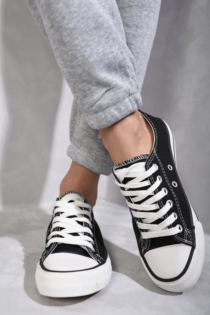 Jenna Platform Low Top Lace Up Trainers - 5 colours