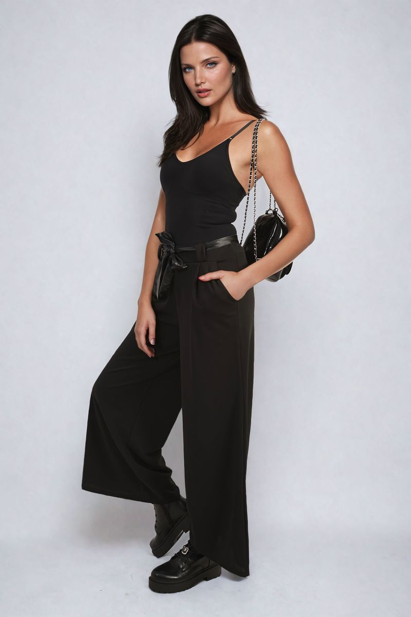 Mariana Belted High Waist Wide Leg Trouser - 6 colours