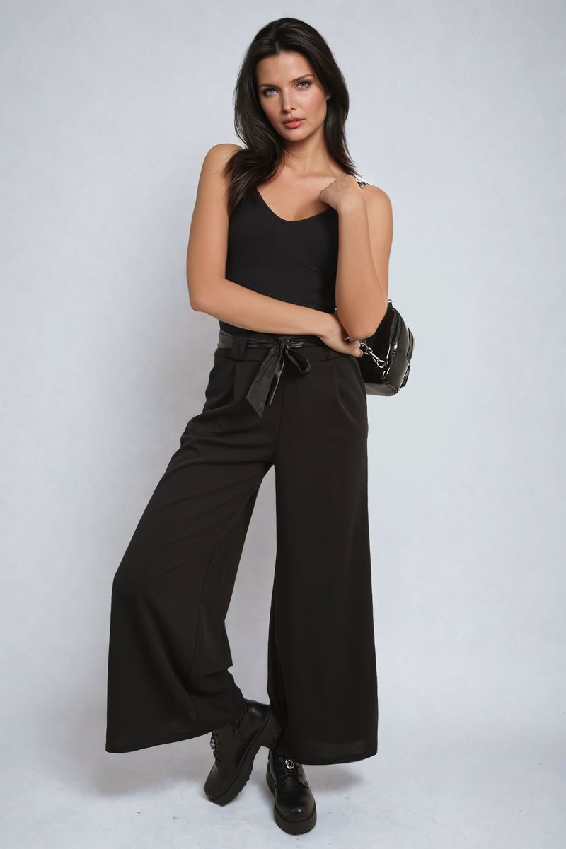 Mariana Belted High Waist Wide Leg Trouser - 6 colours