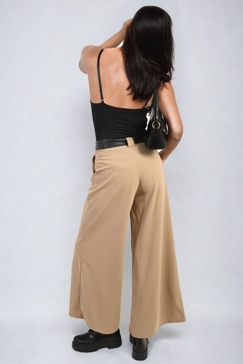 Mariana Belted High Waist Wide Leg Trouser - 6 colours