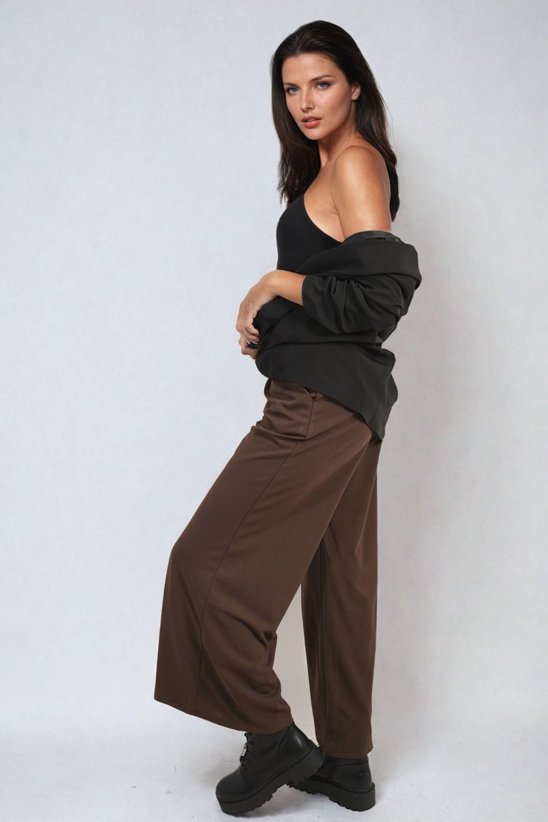 Mariana Belted High Waist Wide Leg Trouser - 6 colours