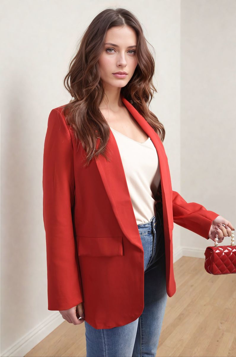 Mira Curve Leopard Print Blazer Jacket - 5 colours