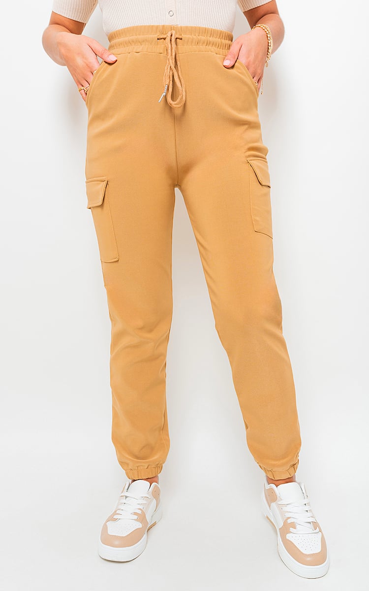 Curve Frankie Cargo Pocket Trouser with Drawstring - 7 colours