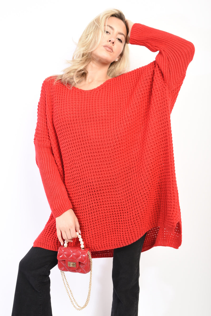 Rebecca Oversized Chunky Knitted Jumper - 7 colours