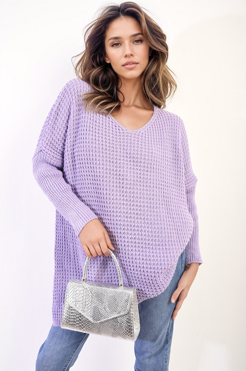 Rebecca Oversized Chunky Knitted Jumper - 7 colours