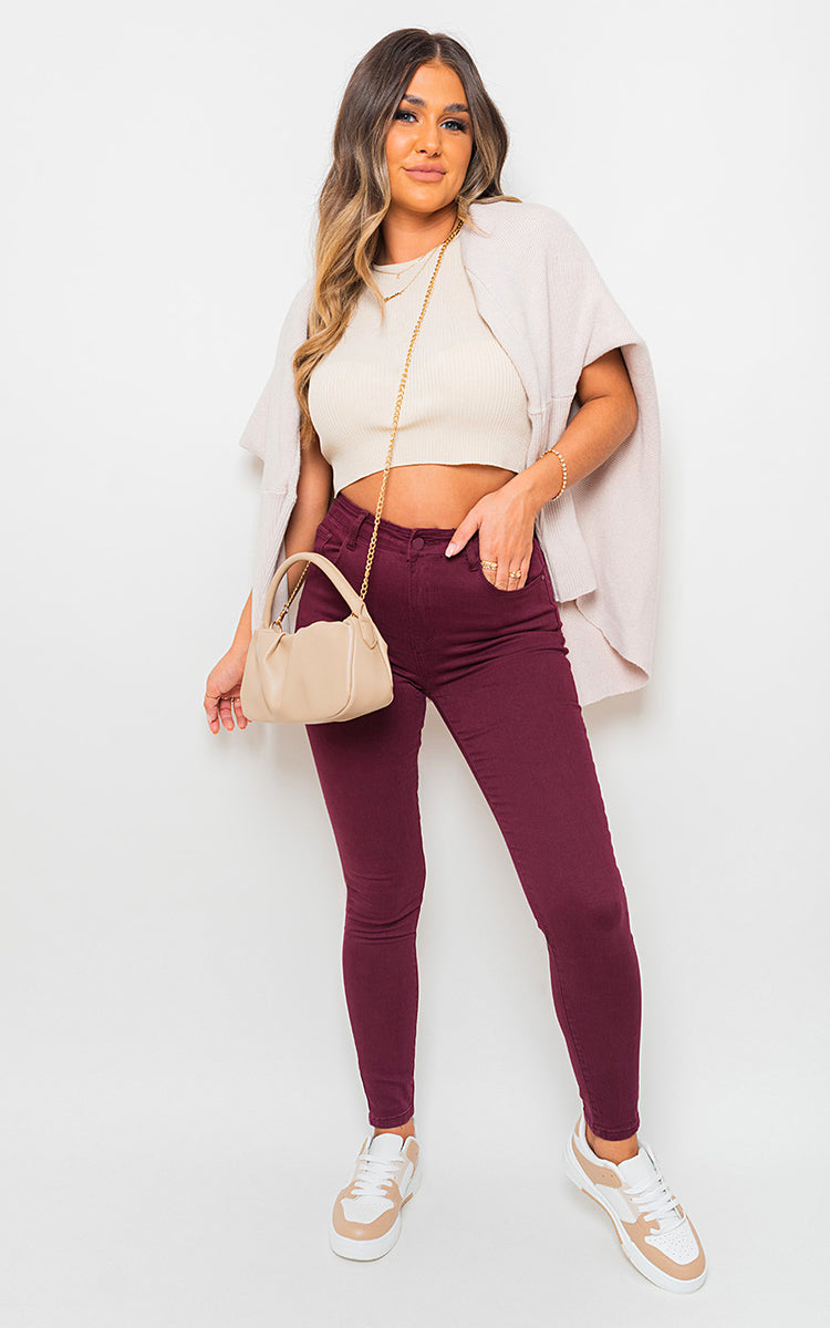 Robyn High Waisted Skinny Fit Jeans - 5 colours