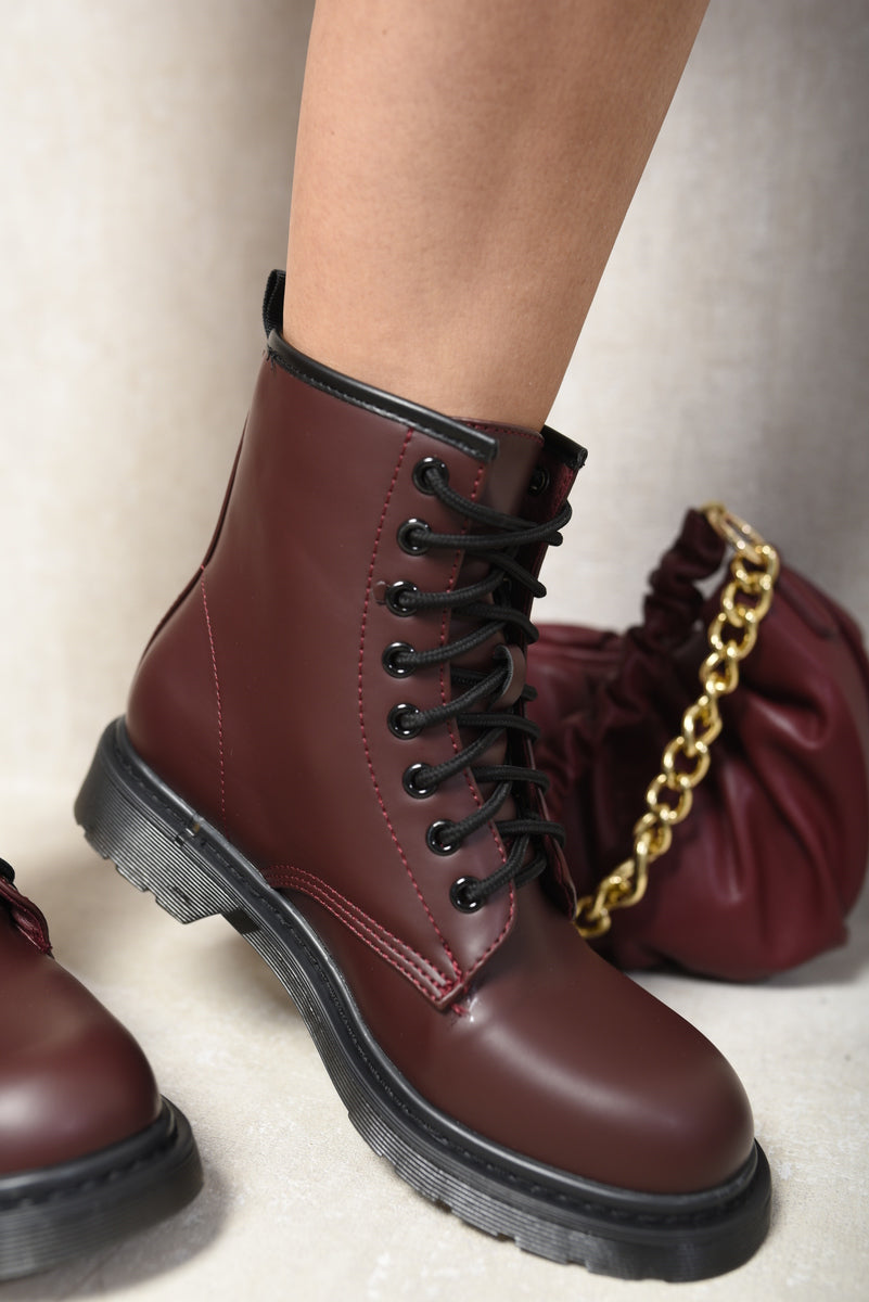 Rylee Lace-Up Platform Ankle Boots - 3 colours