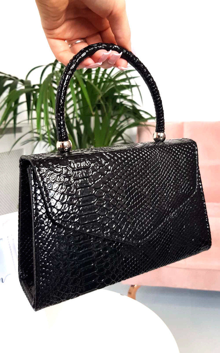 Sandy Croc Print Handbag - 6 designs