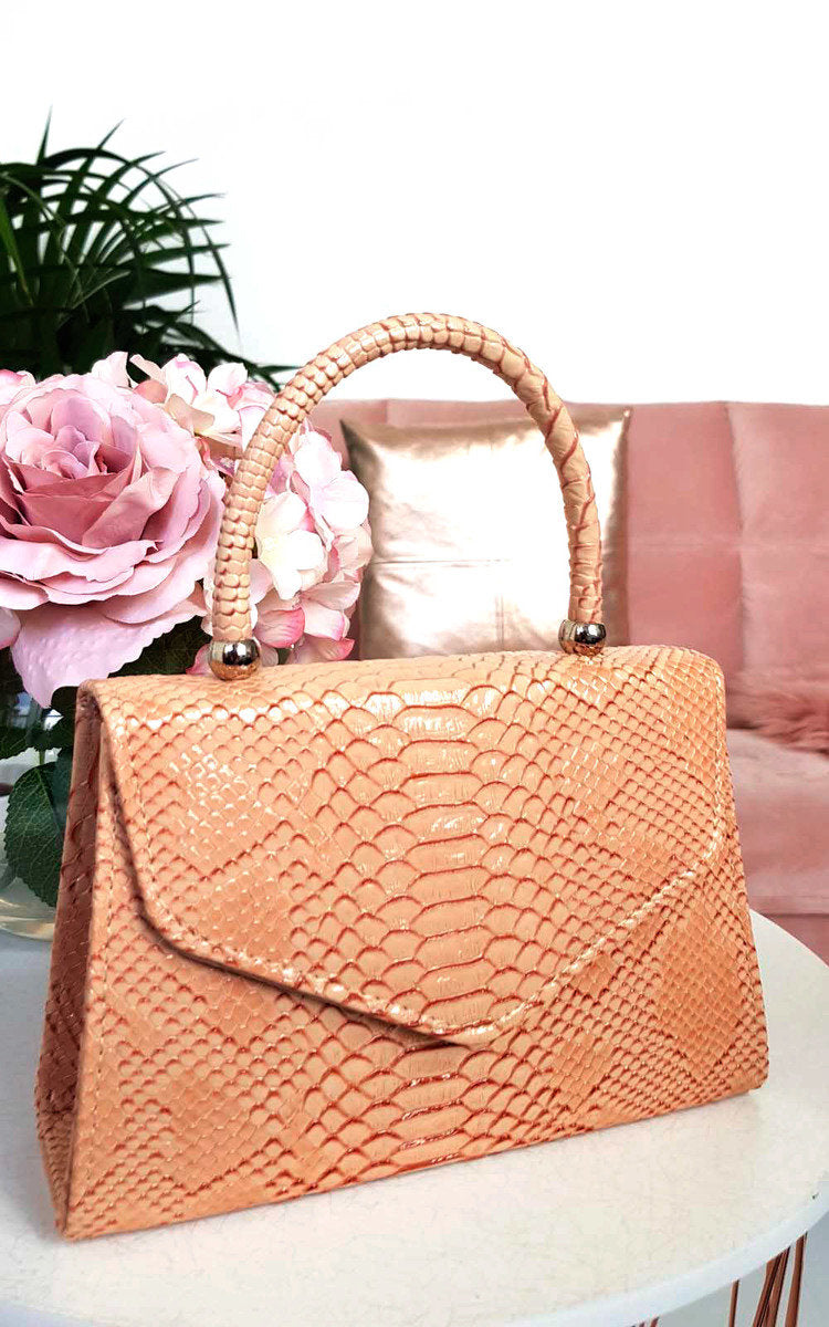 Sandy Croc Print Handbag - 6 designs