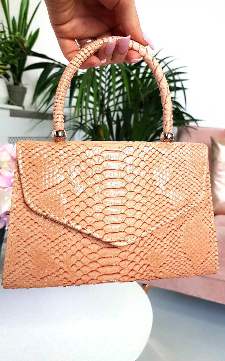 Sandy Croc Print Handbag - 6 designs