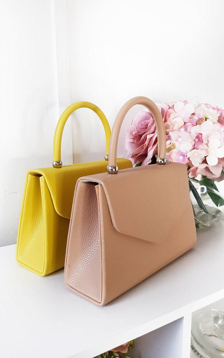 Selena Faux Leather Handbag - 9 colours