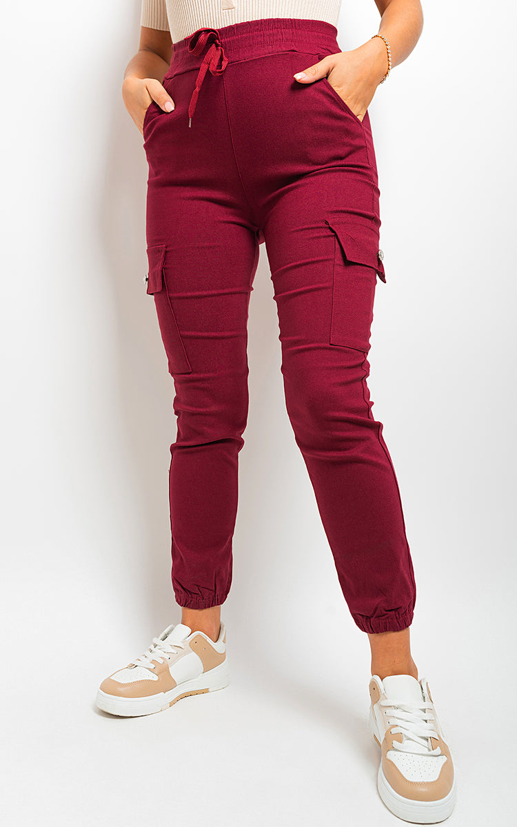 Curve Sylvie Pocket Side Cargo Trouser - 7 colours