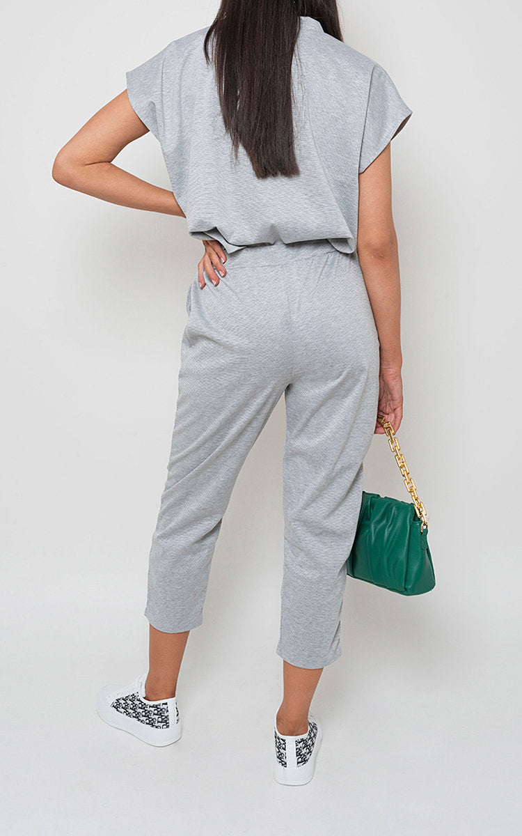 Yasmine Short Sleeve Boxy Lounge Wear Co-ord Set - 7 colours