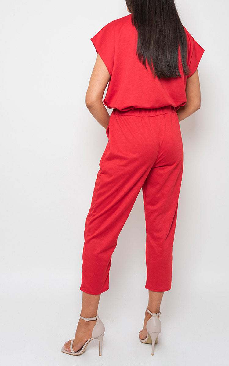 Yasmine Short Sleeve Boxy Lounge Wear Co-ord Set - 7 colours