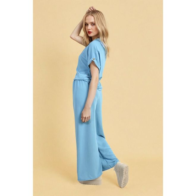 Hailey Oversized Top and Wide Leg Trousers Co-ord Set