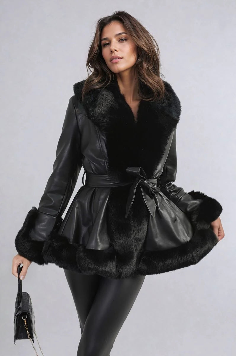 Janna Faux Fur Trim Winter Jacket - 3 colours