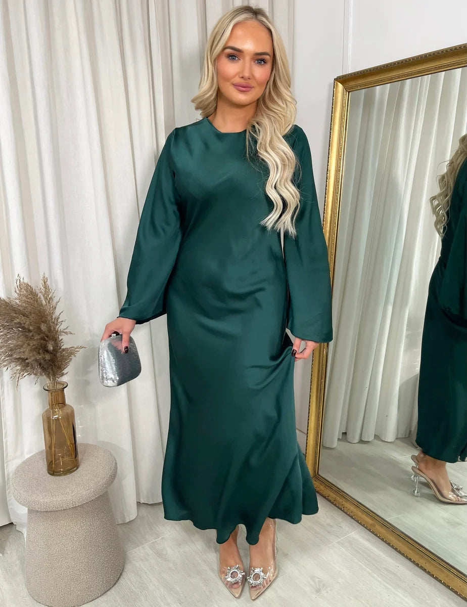 Leah Bell Long Sleeve Maxi Dress - 3 colours