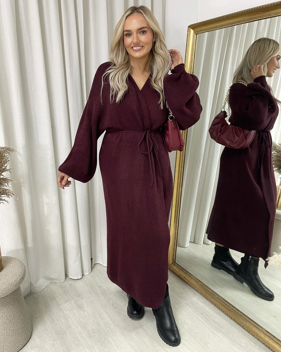 Alissa Knitted Long Sleeve Belted Cardigan - 5 colours