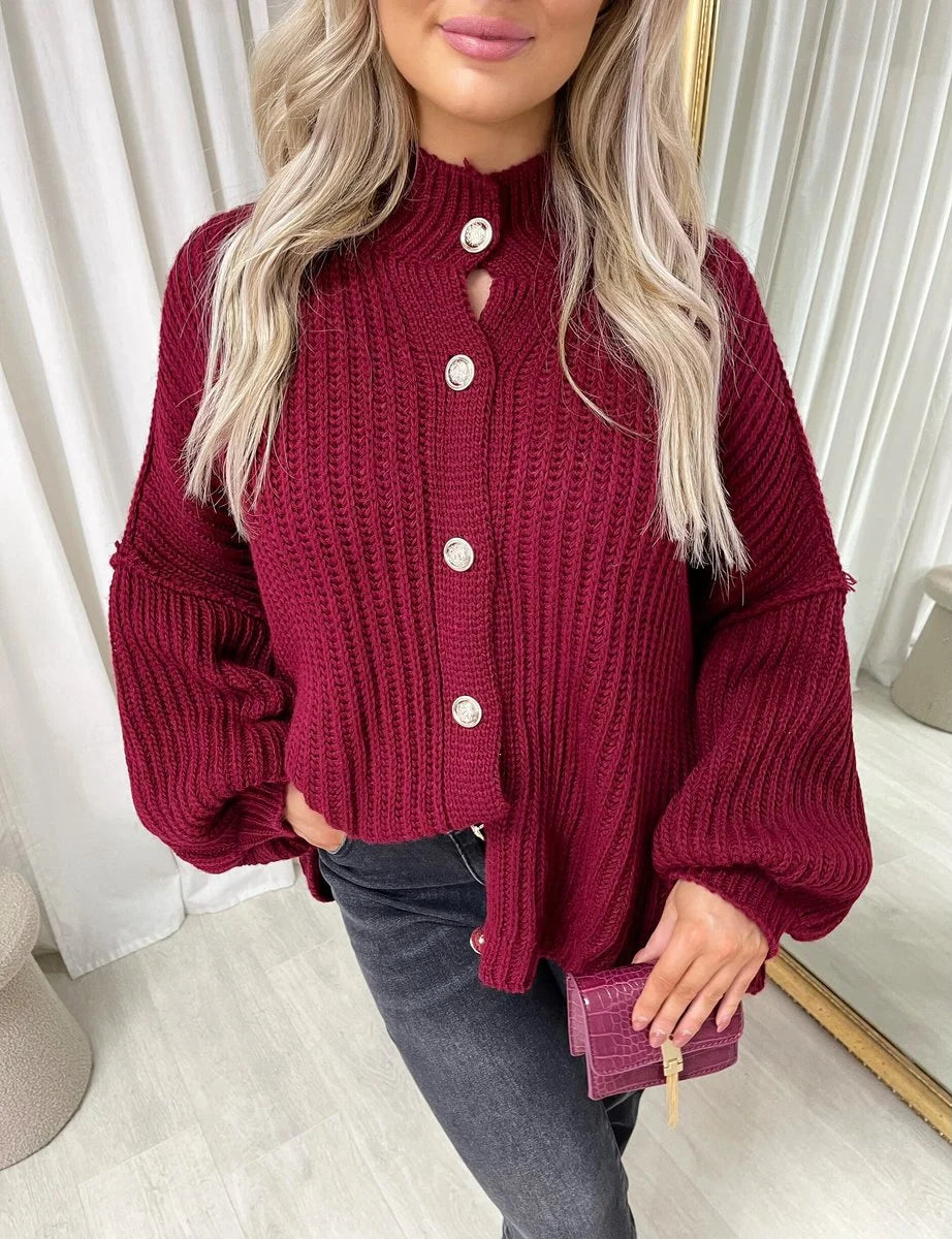 Marcela Oversized Chunky Knitted Top - 6 colours