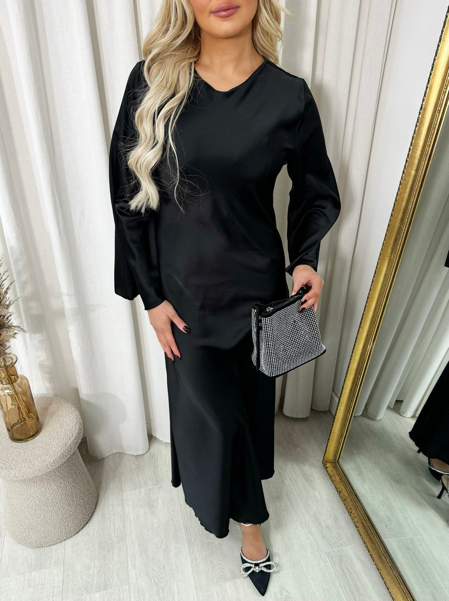 Leah Bell Long Sleeve Maxi Dress - 3 colours