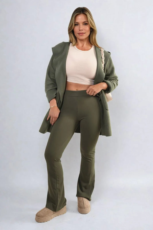 Jessica High Waisted Flare Leg Trouser - 5 colours