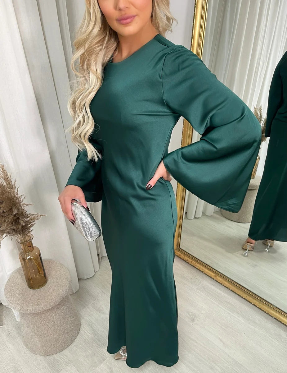 Leah Bell Long Sleeve Maxi Dress - 3 colours