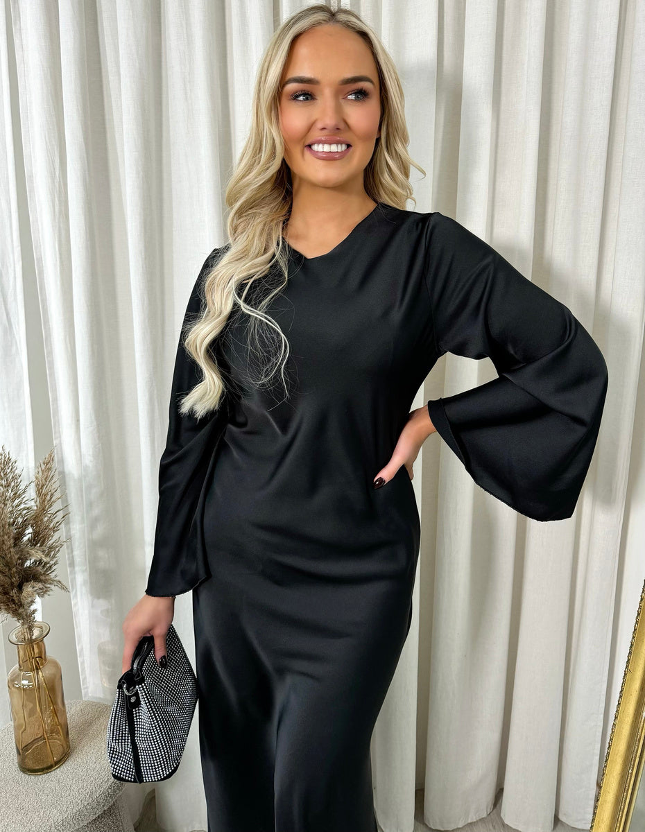 Leah Bell Long Sleeve Maxi Dress - 3 colours